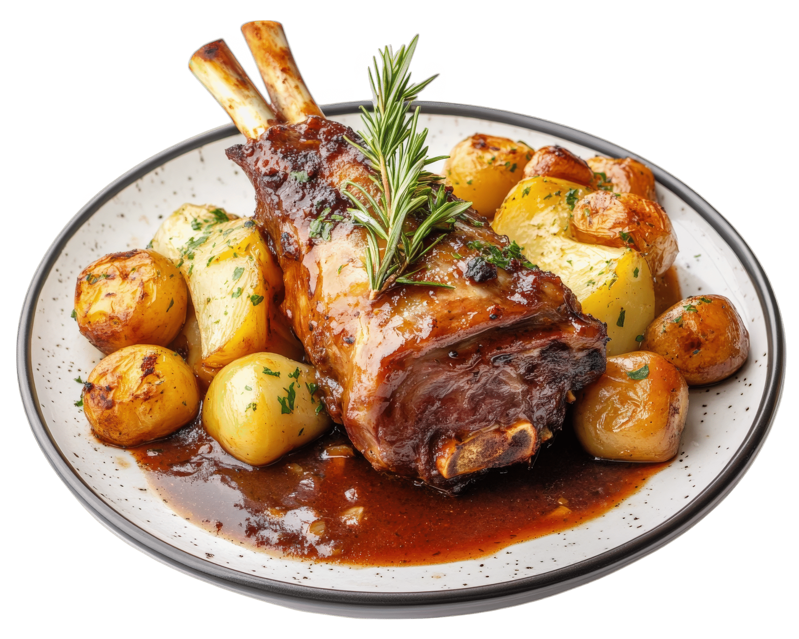 Slow Roast Leg of Lamb